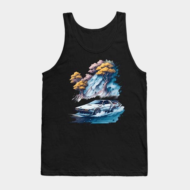 Summer Art DMC DeLorean Tank Top by Shop Goods